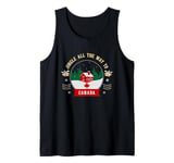 Jingle All The Way To Canada - Canadian Christmas Travel Tank Top