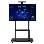 Support TV Mobile Universel à écran Plat ou incurvé de 32"-65", 48"-75"