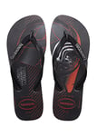 Havaianas Mixte Star Wars Tongues, Noir Blanc Noir, 35/36 EU