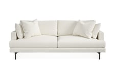 Menard Dyp 4-seters Sofa 225 cm bred - Beige / Hvit 4 seter sofa