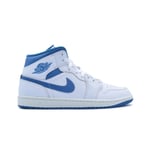 Chaussures Nike Air Jordan 1 Mid SE Homme FN5215 141 Blanc Bleu Original