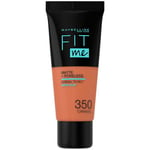 Fonds de teint & Bases Maybelline New York  Fit Me! Foundation Matte+poreless 350-caramel