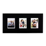 Fujifilm Instax Triple Mini Glass Photo Frame for Instax Mini Pictures