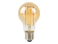 Nedis Smartlife - Led-Glödlampa Med Filament - Form: A60 - E27 - 7 W (Motsvarande 60 W) - Klass E - Varmt Vitt Ljus - 1800-3000 K - Guld