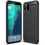 Google Pixel 4 XL Stöttåligt Skal SlimCarbon Svart