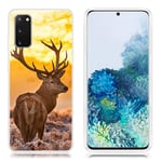 Samsung Deco Galaxy S20 kuoret - Hirvi Monivärinen