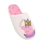 Peppa Pig Womens/Ladies Queen Mummy Pig Slippers - 3 UK-4 UK