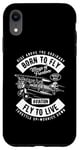 iPhone XR Wings of Freedom Retro Vintage Aviation Airplane Design Case