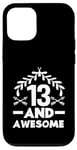 Coque pour iPhone 12/12 Pro 13e anniversaire 13 et célébration géniale