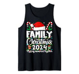 Family Christmas 2024 Matching Squad Santa Women Men Kids Tank Top