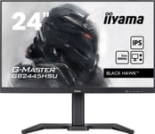 Iiyama G-Master Gb2445hsu-B2, 60,5 Cm (23.8") Led-Monitor - 1920 X 1080 Pixel, Full Hd, Led, 1 Ms, Schwarz (Gb2445hsu-B2)