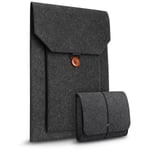 13-13.3 Laptop Sleeve Bag, Vertical Felt Bag and  Small Storage Pouch Bag