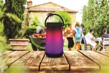 RED5 Lantern Light Show Portable Bluetooth Colour Disco Party Out Speaker. New