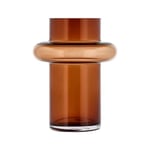 Lyngby Glas - Tube vase 20 cm amber glass