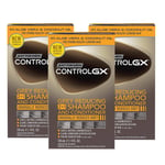 Just for men Control GX-2-in-1 Shampoo & Conditioner for Grey Hair- Set Of  3
