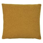 furn. Malham Shearling Fleece Square Cushion Cover - Yellow - One Size