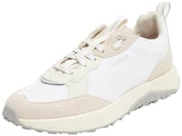 HUGO Femme Kane_Runn_nysd Basket, Blanc Ouvert, 37 EU