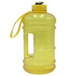 2.2 Litre Water Bottle Sports Water Bottle Water Bottle Sports Bottle Sports Drinks Bottles Running Bottle Large Water Bottle Unisex Hydration Bottle yellow,2.2l