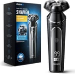 Electric  Razor  for  Men , Wet &  Dry  Cordless  Rotary  Shavers  with  LCD  Di