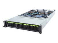 Gigabyte R283-Z96 (Rev. Aae1) - Server - Kan Monteras I Rack 2U - 2-Vägs - Ingen Cpu Upp Till - Ram 0 Gb - Sata/Nvme 2.5" Vik/Vikar - Ingen Hdd - Ast2600 - Gigabit Ethernet - Inget Os - Skärm: Ingen