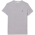 Lacoste T-shirts & Polo-t-shirts Regular Fit T-Shirt - Gris Chine