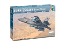 ITALERI - Avion militaire gris – F-35A Lighting II Beast Mode - 1/72 - ITA1464