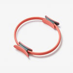 AHAI YU Yoga Ring Yoga Ring Dual Band Pilates Resistance Ring Circle High Resistance Fitness Ring Dual Grip Magic Exercise Fitness Circle to Burn Fat (Color : ORANGE, Size : 50 * 50 * 10)