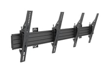 Multibrackets M Wallmount Pro MBW2U monteringssæt - for 2 LCD displays - sort