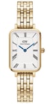 Daniel Wellington Quadro Roman 5 Link DW00100688 - Hvid kvarts dameur