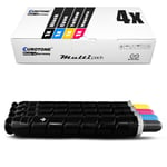 4x Toner for Canon Imagerunner Advance C 2020 2025 2030 2220 2225 2230 i CMYK