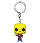 Funko Pop! Keychain: Disney The Nightmare Before Christmas - Blacklight - Jack Skellington - Mini-Figurine en Vinyle à Collectionner Porte-clés Fantaisie - Cadeau de Noël - Idée de Cadeau