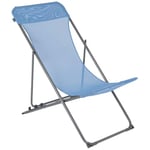 Bo-Camp - Beach Chair Penco - 3 positions - Oxford Polyester - Blue