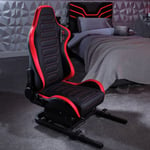 X ROCKER Chicane Racing Seat Cockpit Gaming Chair Driving Simulation - BLACK