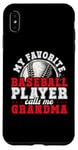 Coque pour iPhone XS Max Matching Family Photo Baseball Gift - Grandma Mother's Day