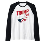 Donald Trump Red T Shirt Raglan Baseball Tee