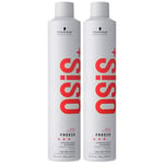 2-pack Schwarzkopf Osis Freeze 500ml