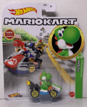 Mattel Hot Wheels Super Mario Kart Diecast YOSHI Standard Kart Car NEW ON CARD