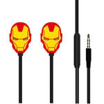 ERT GROUP Earphones with mic orginal and officially licensed Marvel Iron Man 004