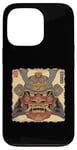 iPhone 13 Pro Oni Yokai Devil Mask Japanese Art Samurai Ukiyo-e Case