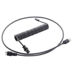 CableMod Pro Coiled Keyboard Cable USB-C to USB Type A, Carbon Grey - 150cm