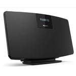 Philips TAM2505 HiFi DAB + Radio Multi-Pairing Bluetooth, 3.5-mm Audio-In, 10 W) Black