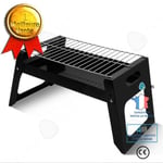 CONFO® Grillställ Bärbar Liten Utomhusfällbar Utomhusgrill Grill Grill Camping Installation Enkel fyrkantig grillställning N