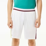 Lacoste Mens Tennis x Daniil Medvedev Shorts in Multi colour - Multicolour material_polyester - Size Small