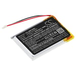 Batteri till AHB572535PST för Jabra, 3.7V, 400mAh