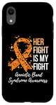 iPhone XR Her Fight Is My Fight Amniotic Band Syndrome Awareness Case