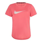 Nike Women's One Dri-Fit Swoosh Hbr T-Shirt, Sea, S