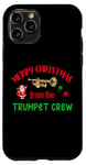 iPhone 11 Pro Merry Christmas from the Trumpet Crew Band Member Musician Case