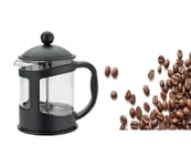 Aspect French Press Coffee Maker | Maximum Flavour Coffee Brewer with Superior Filtration | 4 Cup Capacity | Black