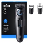 Braun Series 3 skäggtrimmer BT3520, svart