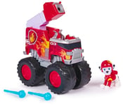 Paw Patrol: Rescue Wheels Marshall’s Fire Engine, Toy Fire Engine with Projectile Launcher and Collectible Action Figure, Kids’ Toys for Boys & Girls Ages 3+